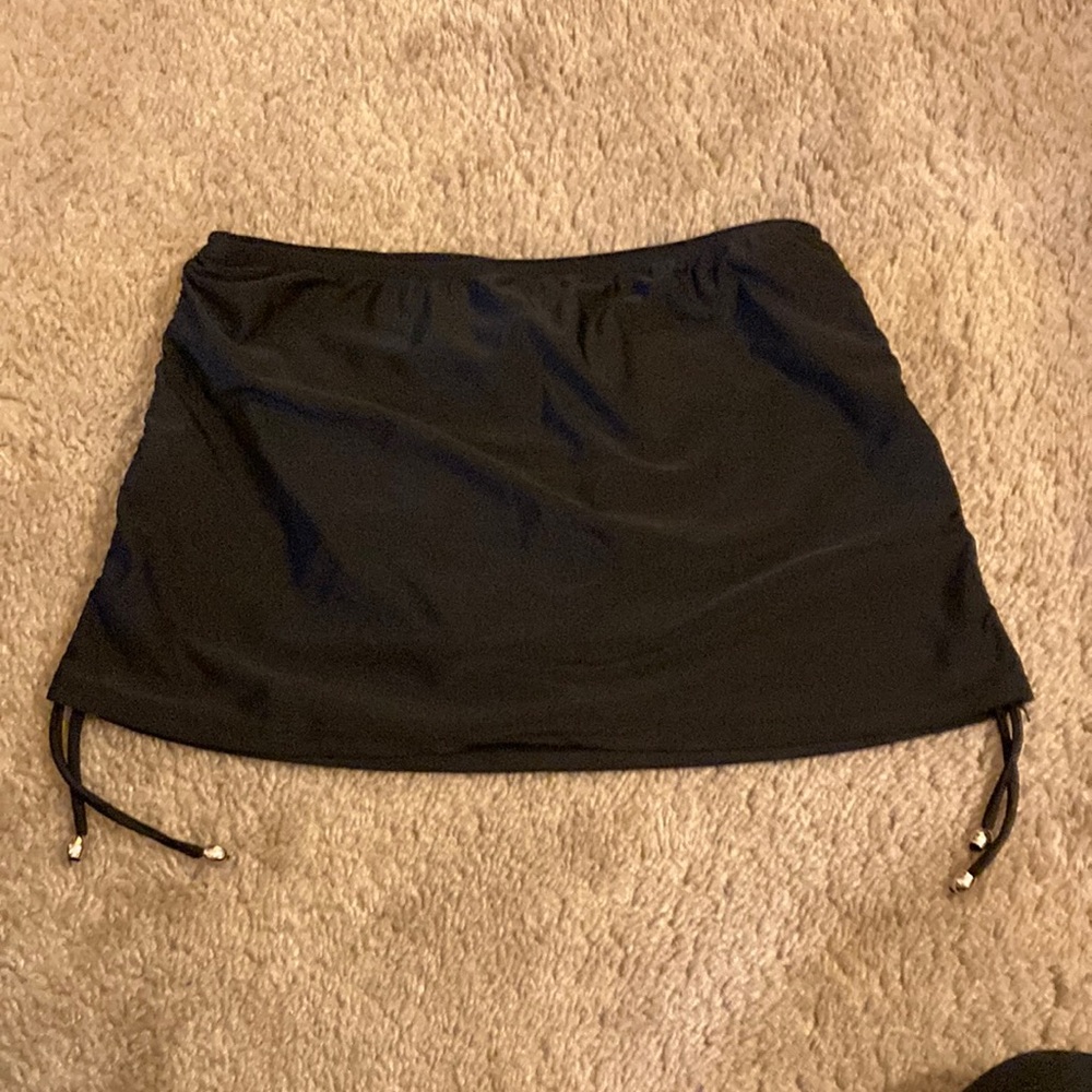 Swim Skirt with Attached Bikini Bottom size Small 4/6